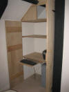Built-in Oak Office