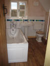 Coloured Tile Bathroom
