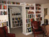 Painted Bookshelves